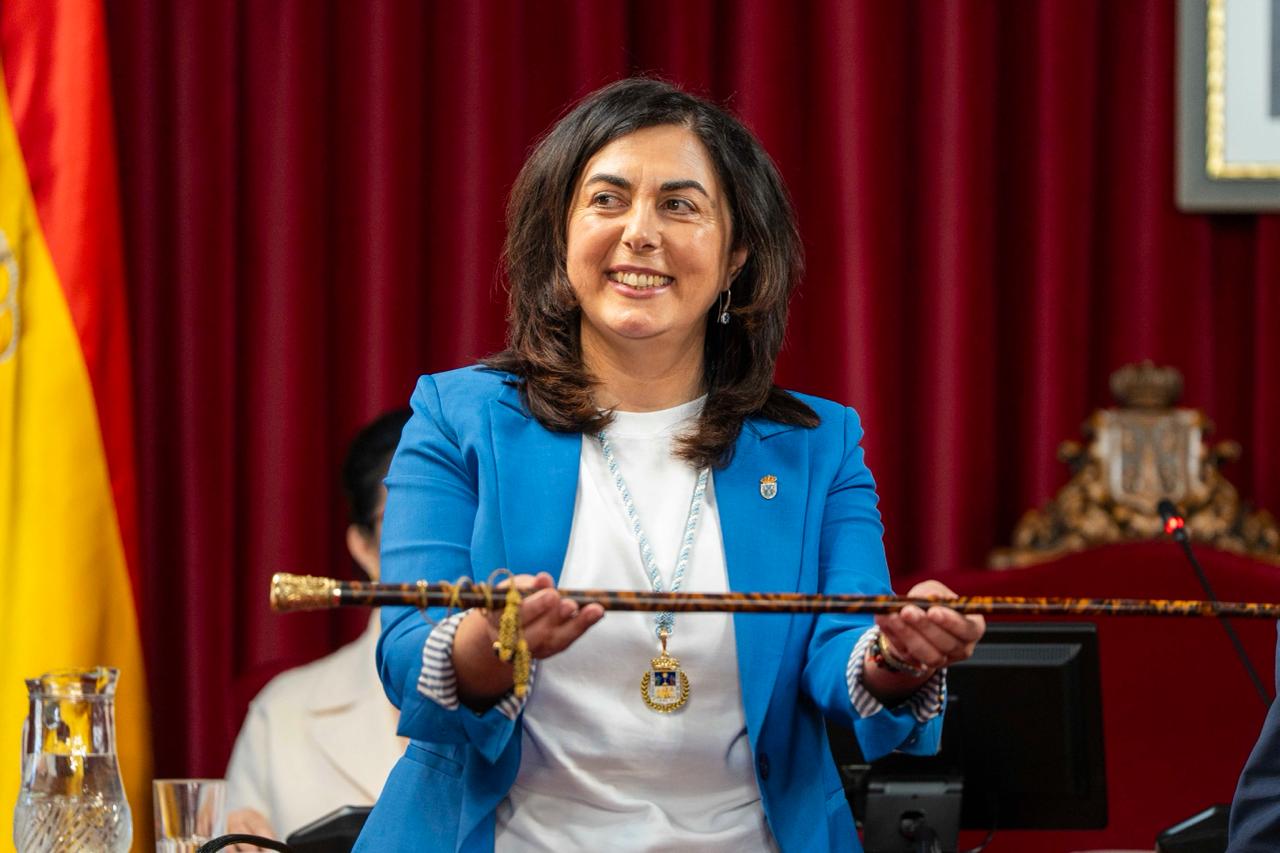 Elena Candia, nueva alcaldesa de Lugo Elena Candia, nueva alcaldesa de Lugo