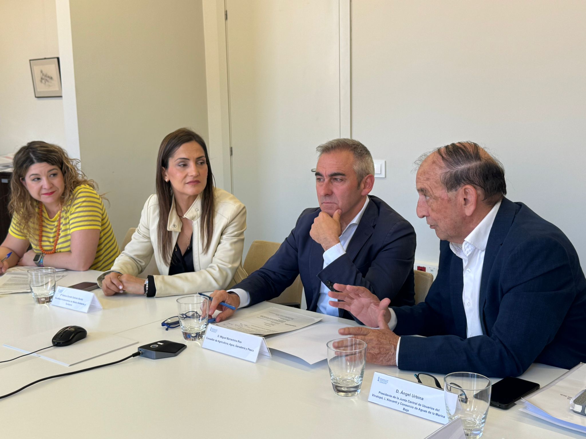 La Generalitat y los regantes del Júcar-Vinalopó exigen de nuevo la reparación urgente del embalse de San Diego La Generalitat y los regantes del Júcar-Vinalopó exigen de nuevo la reparación urgente del embalse de San Diego