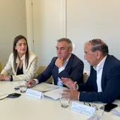 Reunión Miguel Barrachina con regantes del Júcar-Vinalopó. Reunión Miguel Barrachina con regantes del Júcar-Vinalopó.