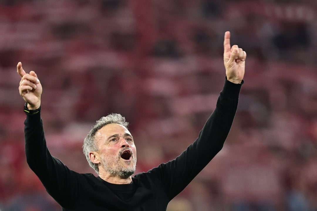 Luis Enrique: "Vamos a jugar la final, será algo histórico" Luis Enrique: "Vamos a jugar la final, será algo histórico"