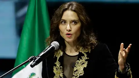 Isabel Díaz Ayuso, presidenta de la Comunidad de Madrid, asiste a la presentación de ''La Malinche'', el musical, en el Frontón de la Ciudad de México, México, el 4 de mayo de 2026. El musical aborda los acontecimientos históricos relacionados con el colonizador español Hernán Cortés y el pueblo de la Gran Tenochtitlán. Isabel Díaz Ayuso, presidenta de la Comunidad de Madrid, asiste a la presentación de ''La Malinche'', el musical, en el Frontón de la Ciudad de México, México, el 4 de mayo de 2026. El musical aborda los acontecimientos históricos relacionados con el colonizador español Hernán Cortés y el pueblo de la Gran Tenochtitlán.
