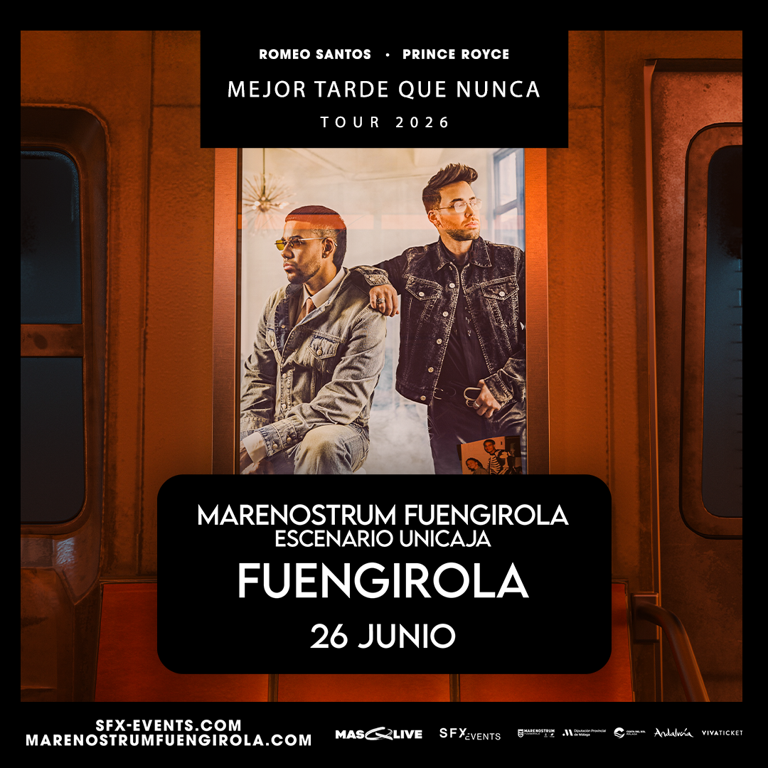 Este próximo mes de junio conciertos imperdibles en Marenostrum Fuengirola Este próximo mes de junio conciertos imperdibles en Marenostrum Fuengirola