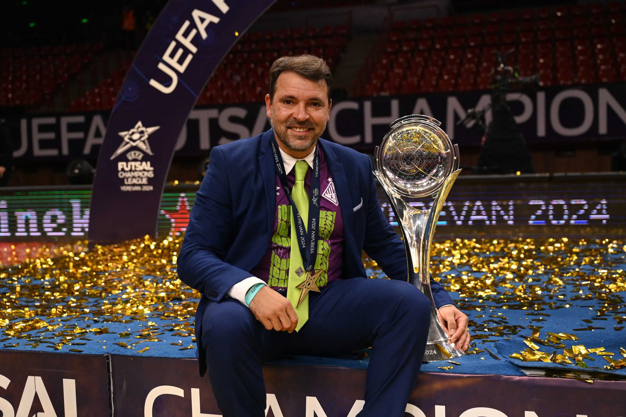 Tirado: "Ya trabajo para que el Palma vuelva a champions" Tirado: "Ya trabajo para que el Palma vuelva a champions"