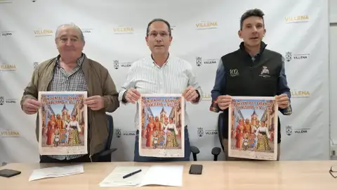 Presentación en Villena del I Encuentro de Gigantes y Cabezudos. Presentación en Villena del I Encuentro de Gigantes y Cabezudos.