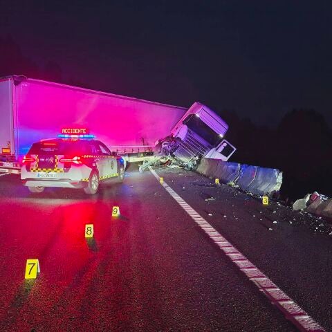 Falece un camioneiro de Cortegada nun sinistro viario en Melón