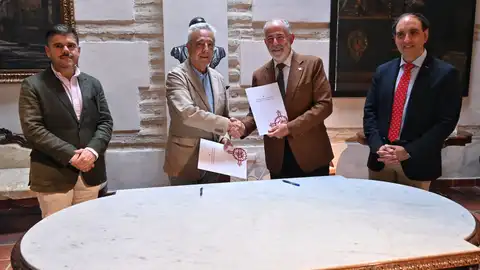 El Comedor Santo Domingo y la Agrupación de Cofradías renuevan su colaboración para mantener el programa “Domingos de Esperanza” El Comedor Santo Domingo y la Agrupación de Cofradías renuevan su colaboración para mantener el programa “Domingos de Esperanza”
