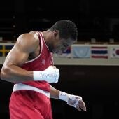 El boxeador español de origen cubano Enmanuel 'El Profeta' Reyes