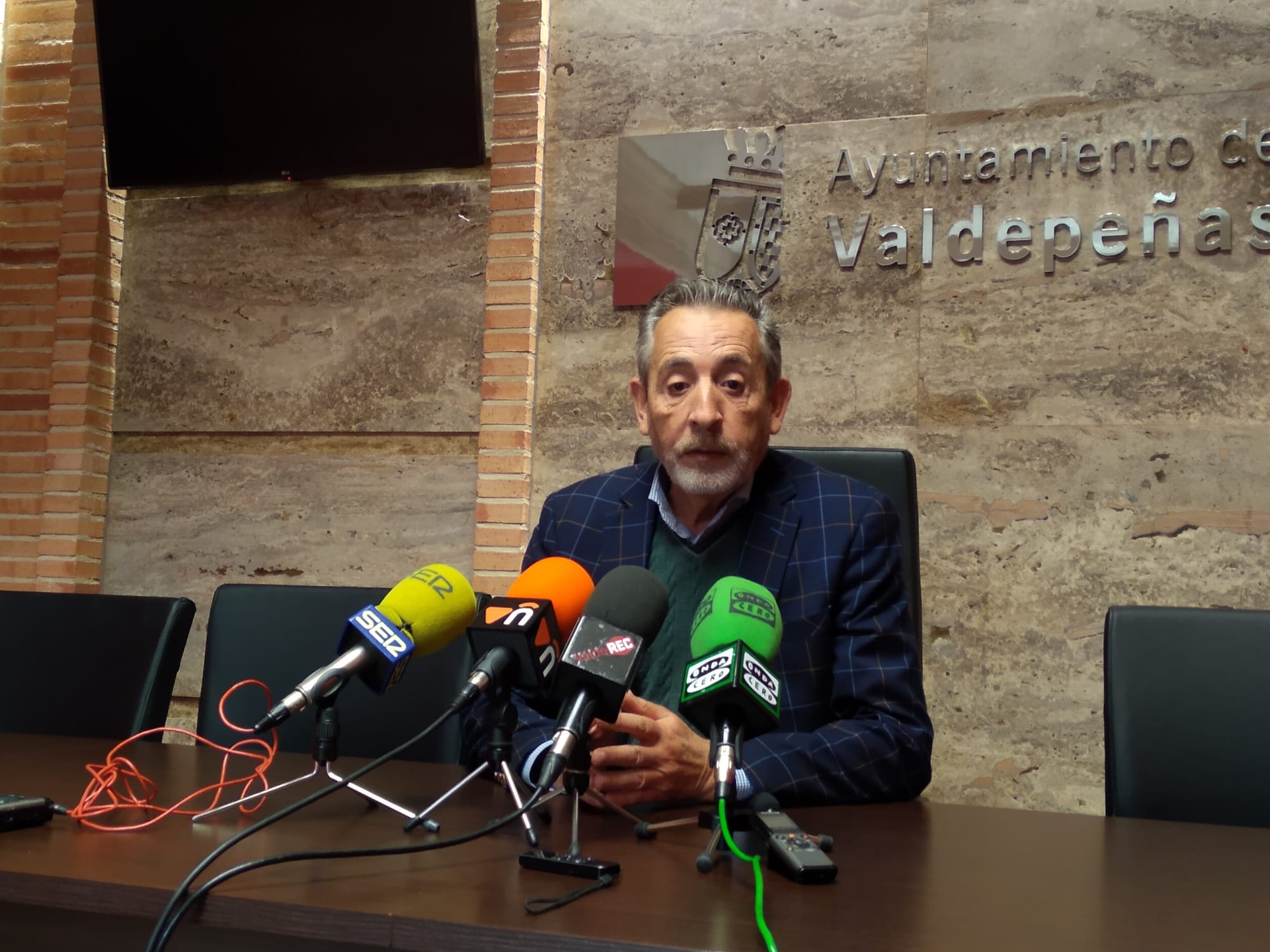 "Hoy no toca": Jesús Martín no revela si se plantea ser, de nuevo, candidato a la alcaldía de Valdepeñas "Hoy no toca": Jesús Martín no revela si se plantea ser, de nuevo, candidato a la alcaldía de Valdepeñas