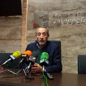 Jesús Martín, alcalde de Valdepeñas Jesús Martín, alcalde de Valdepeñas