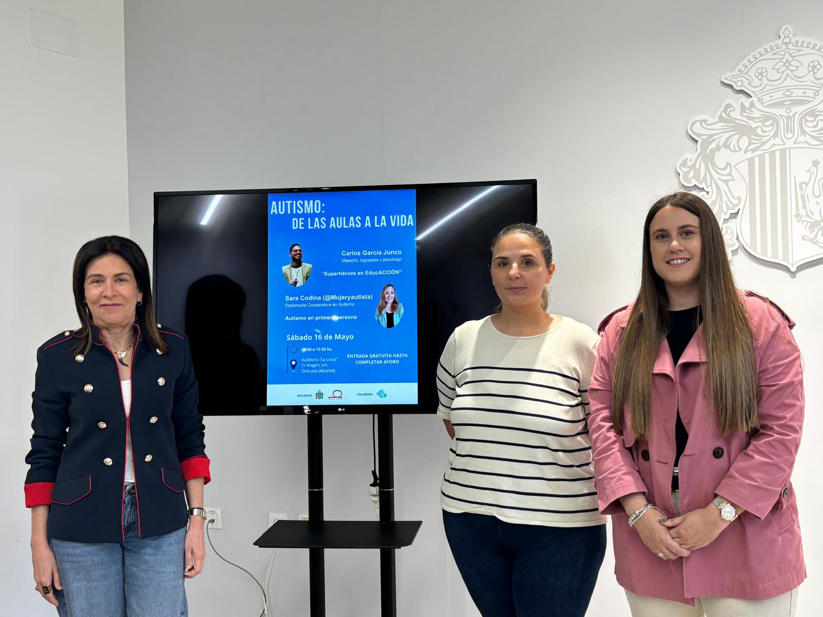 El Auditorio La Lonja de Orihuela acoge este sábado la jornada 'Autismo: de las aulas a la vida' El Auditorio La Lonja de Orihuela acoge este sábado la jornada 'Autismo: de las aulas a la vida'