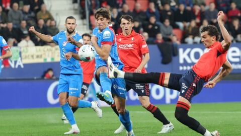 Osasuna se complica la vida