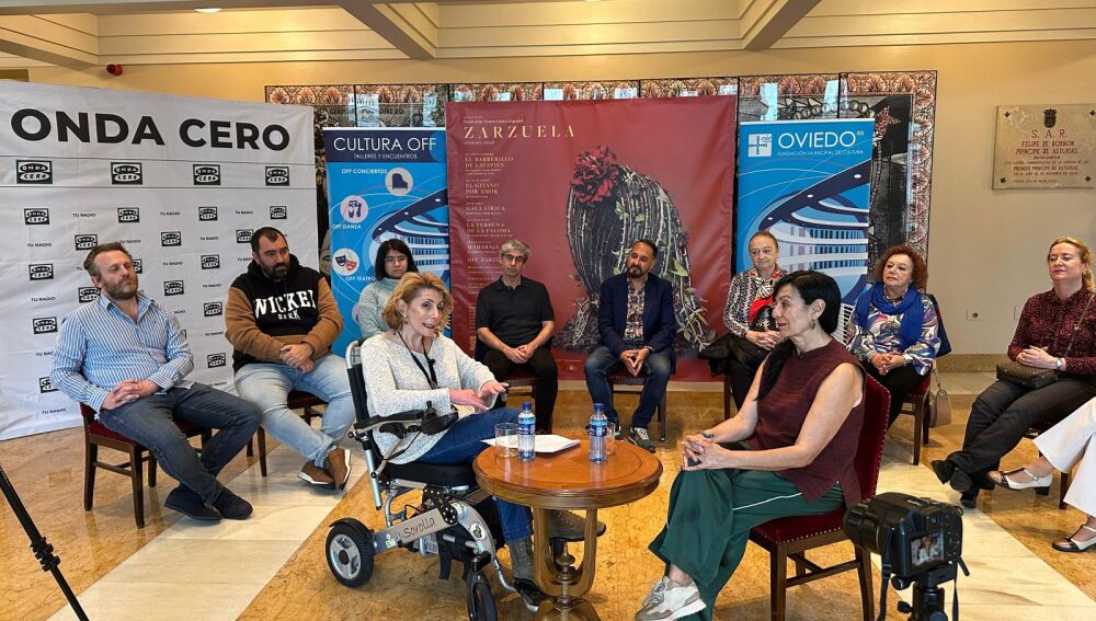 Grabación en el Teatro Campoamor de Oviedo