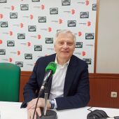 Francisco Cañizares en los estudios de Onda Cero Ciudad Real