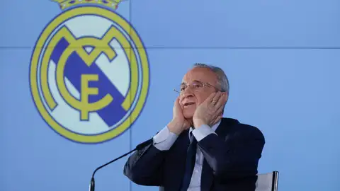 El presidente del Real Madrid, Florentino Pérez, El presidente del Real Madrid, Florentino Pérez,