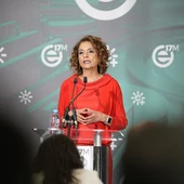 La secretaria general del PSOE-A y candidata a la Presidencia de la Junta de Andalucía, María Jesús Montero La secretaria general del PSOE-A y candidata a la Presidencia de la Junta de Andalucía, María Jesús Montero