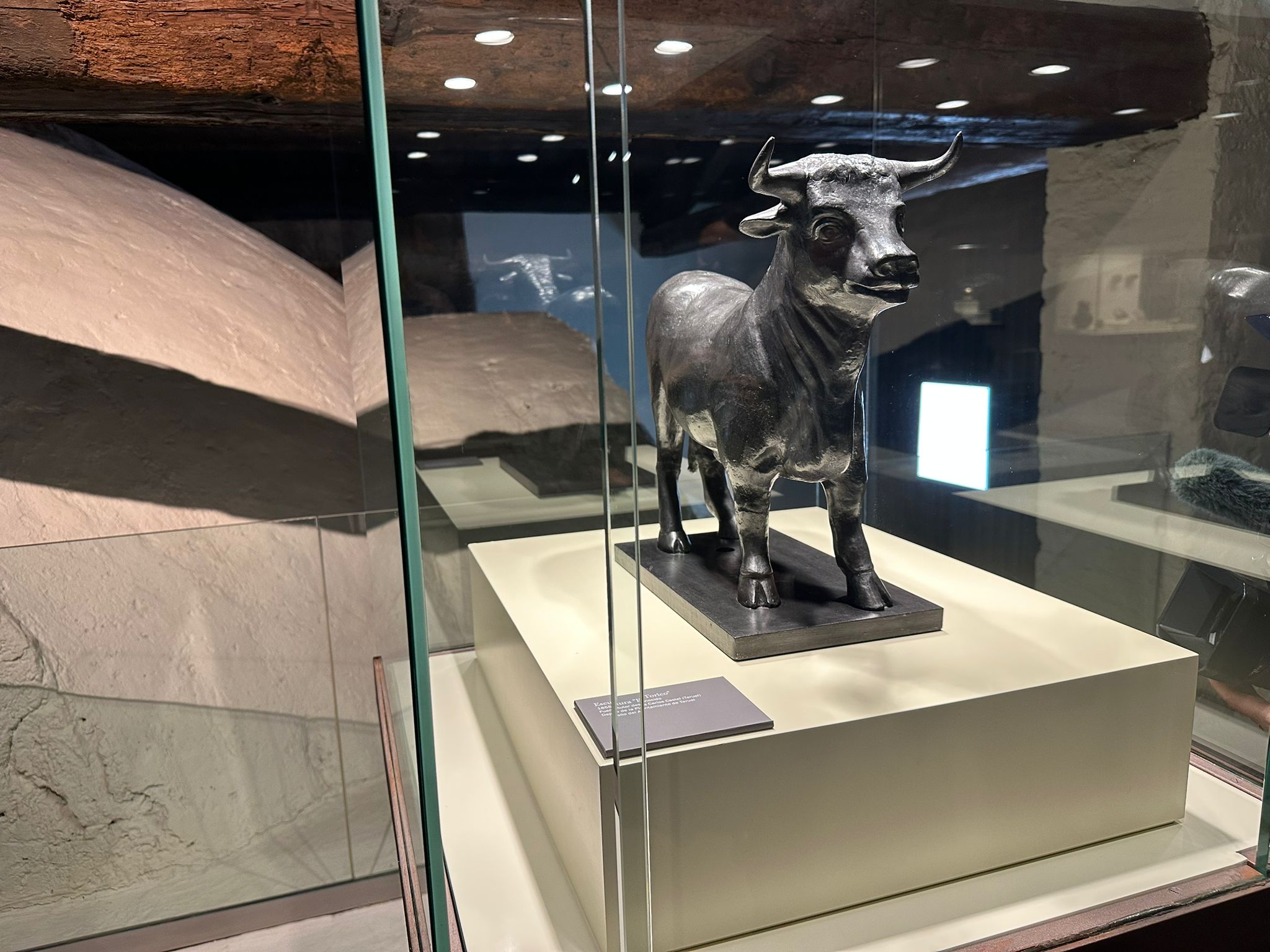 El Museo de Teruel acoge la escultura del Torico El Museo de Teruel acoge la escultura del Torico