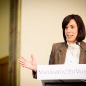 Imagen de archivo de Diana Morant en la Universitat de València 