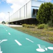 Reabierto el carril bici que conecta Sevilla con la UPO tras finalizar las obras de mejora