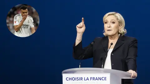 Le Pen ironiza con Mbappé tras sus críticas a la extrema derecha: "Se fue del PSG para ganar la Champions... y la ganó el PSG" Le Pen ironiza con Mbappé tras sus críticas a la extrema derecha: "Se fue del PSG para ganar la Champions... y la ganó el PSG"
