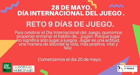 Nueve días para celebrar el Día Internacional del Juego en Huesca Nueve días para celebrar el Día Internacional del Juego en Huesca