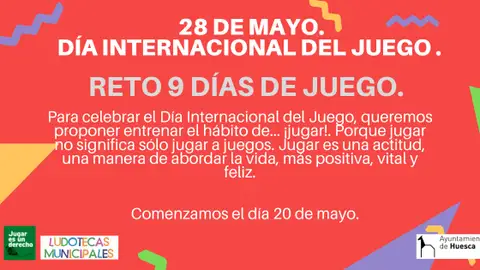 Nueve días para celebrar el Día Internacional del Juego en Huesca Nueve días para celebrar el Día Internacional del Juego en Huesca