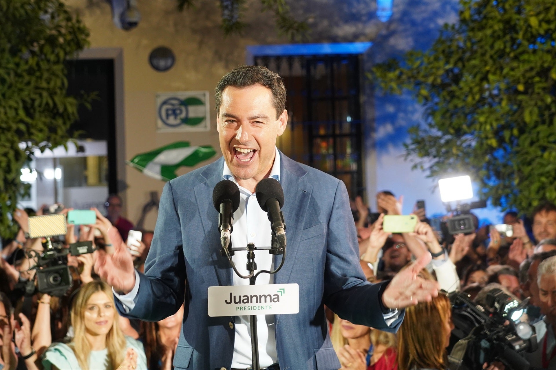 Juanma Moreno, ganador de las elecciones andaluzas del 2022 Juanma Moreno, ganador de las elecciones andaluzas del 2022