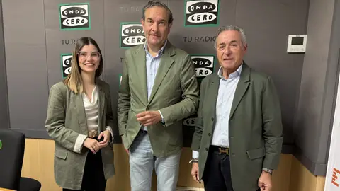 Lucía Peral, Fernando Pastor y Pepe Salas Lucía Peral, Fernando Pastor y Pepe Salas