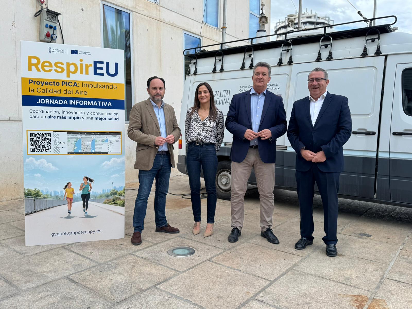 La Generalitat presenta en Benidorm una nueva plataforma para monitorizar en tiempo real la calidad del aire La Generalitat presenta en Benidorm una nueva plataforma para monitorizar en tiempo real la calidad del aire