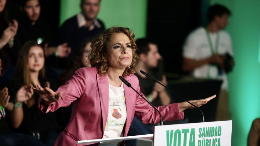 La secretaria general del PSOE-A y candidata a la Presidencia de la Junta, Mar&iacute;a Jes&uacute;s Montero/ Nacho Frade / Europa Press