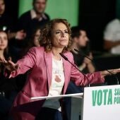 La secretaria general del PSOE-A y candidata a la Presidencia de la Junta, María Jesús Montero/ Nacho Frade / Europa Press