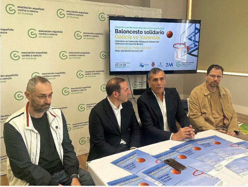 A cidade de Ourense acollerá un partido benéfico de baloncesto con lendas do deporte A cidade de Ourense acollerá un partido benéfico de baloncesto con lendas do deporte
