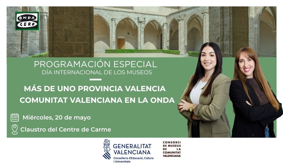 Comunitat Valenciana en la onda desde el Centre del Carme con motivo del día internacional de los museos episode artwork