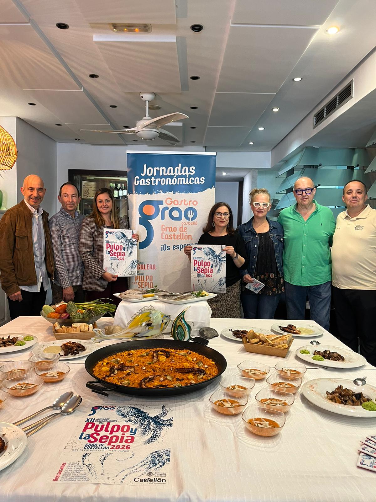 El Grao impulsa su tradición marinera con la XII Ruta Gastronómica del Pulpo y la Sepia El Grao impulsa su tradición marinera con la XII Ruta Gastronómica del Pulpo y la Sepia