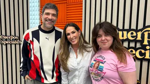 Malú, con Nacho García y Lalachus en 'Cuerpos especiales' Malú, con Nacho García y Lalachus en 'Cuerpos especiales'