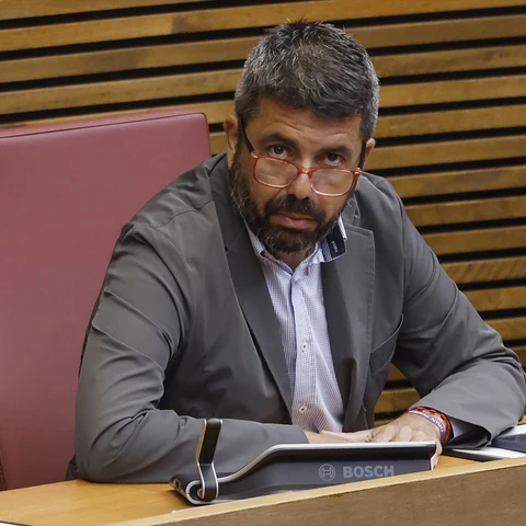 El expresident de la Generalitat, Carlos Mazón, en una imagen ahora como diputado del PP en Les Corts Valencianes