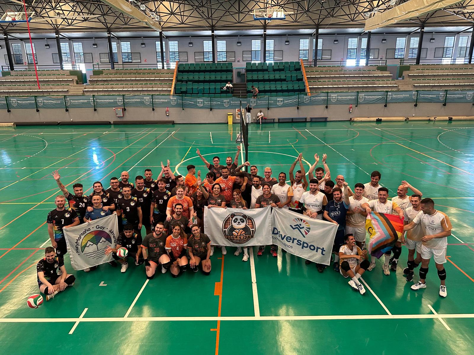 Diversport Torremolinos organiza la primera edición de los “Diversity Games”, un torneo internacional de voleibol por la diversidad y contra la LGTBIfobia Diversport Torremolinos organiza la primera edición de los “Diversity Games”, un torneo internacional de voleibol por la diversidad y contra la LGTBIfobia