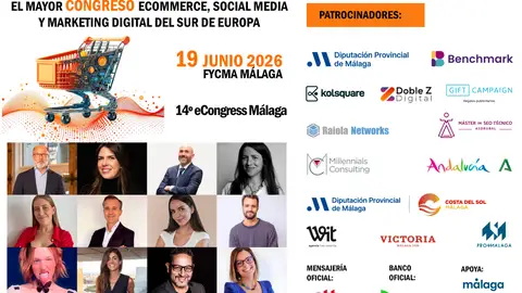 La revolución de la IA llega a Málaga: eCongress 2026 reunirá a los líderes del ecommerce y el marketing digital el próximo 19 de junio La revolución de la IA llega a Málaga: eCongress 2026 reunirá a los líderes del ecommerce y el marketing digital el próximo 19 de junio