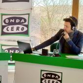 Carles Lamelo en directo con Gente viajera desde el Parque Arqueológico del Cerro de las Cabezas en 2023