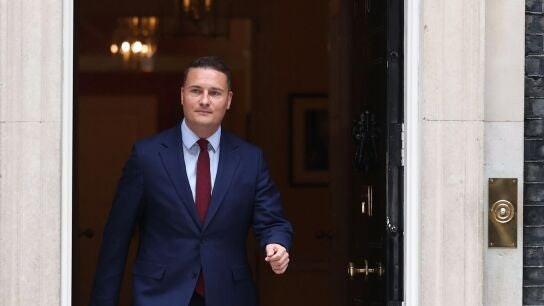 El exministro de Sanidad brit&aacute;nico Wes Streeting. 