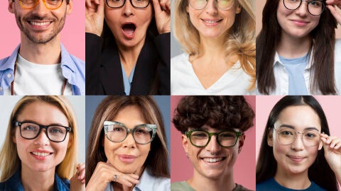 Personas con gafas