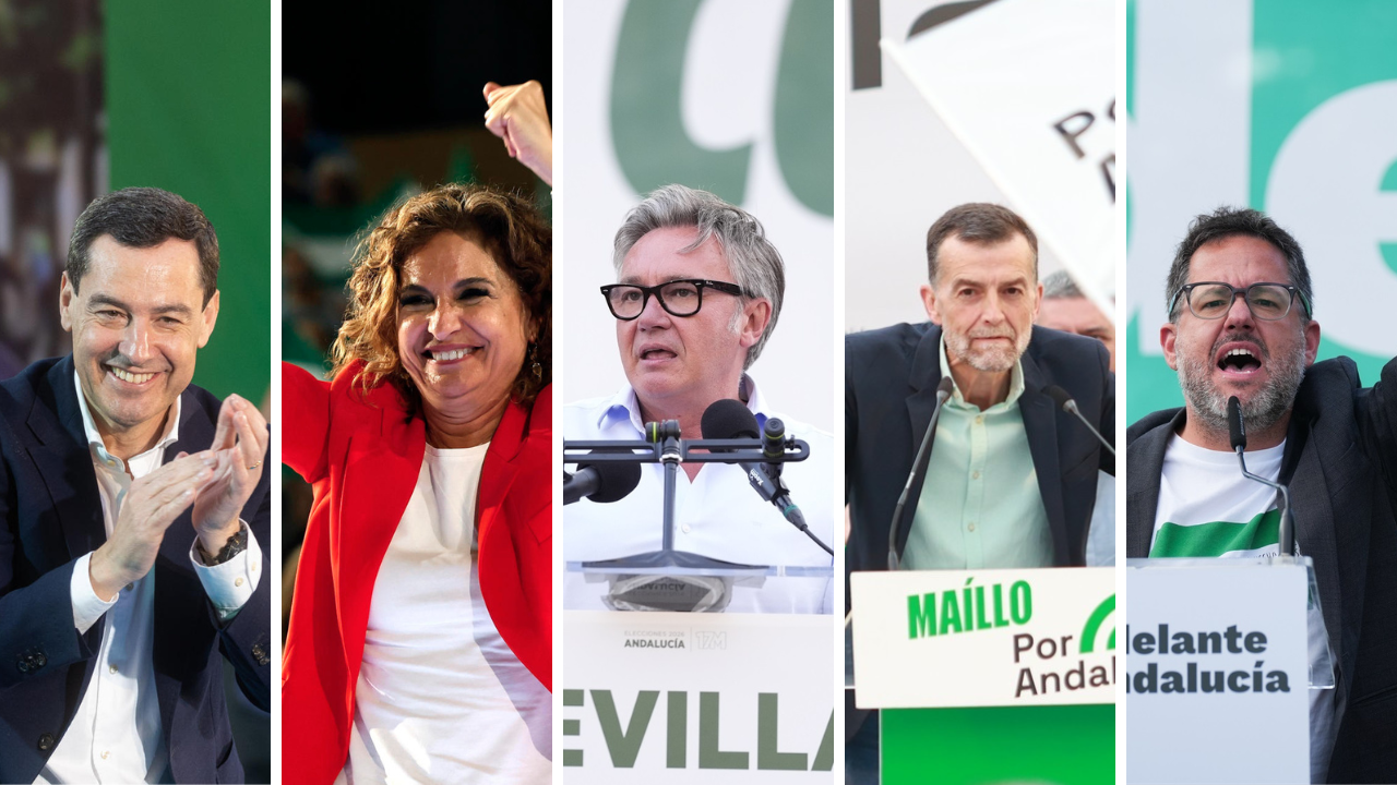 Los candidatos de Andalucía aprovechan la jornada de reflexión para descansar y estar con la familia Los candidatos de Andalucía aprovechan la jornada de reflexión para descansar y estar con la familia