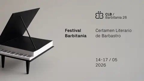 Cartel de la V Edición del literario Barbitania 2026 Cartel de la V Edición del literario Barbitania 2026