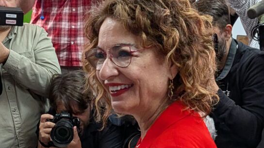 María Jesús Montero vota en las elecciones de Andalucía