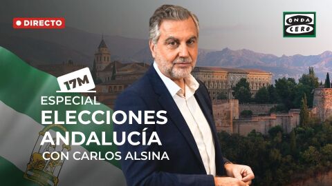 Especial Elecciones Andalucía con Carlos Alsina. Especial Elecciones Andalucía con Carlos Alsina.