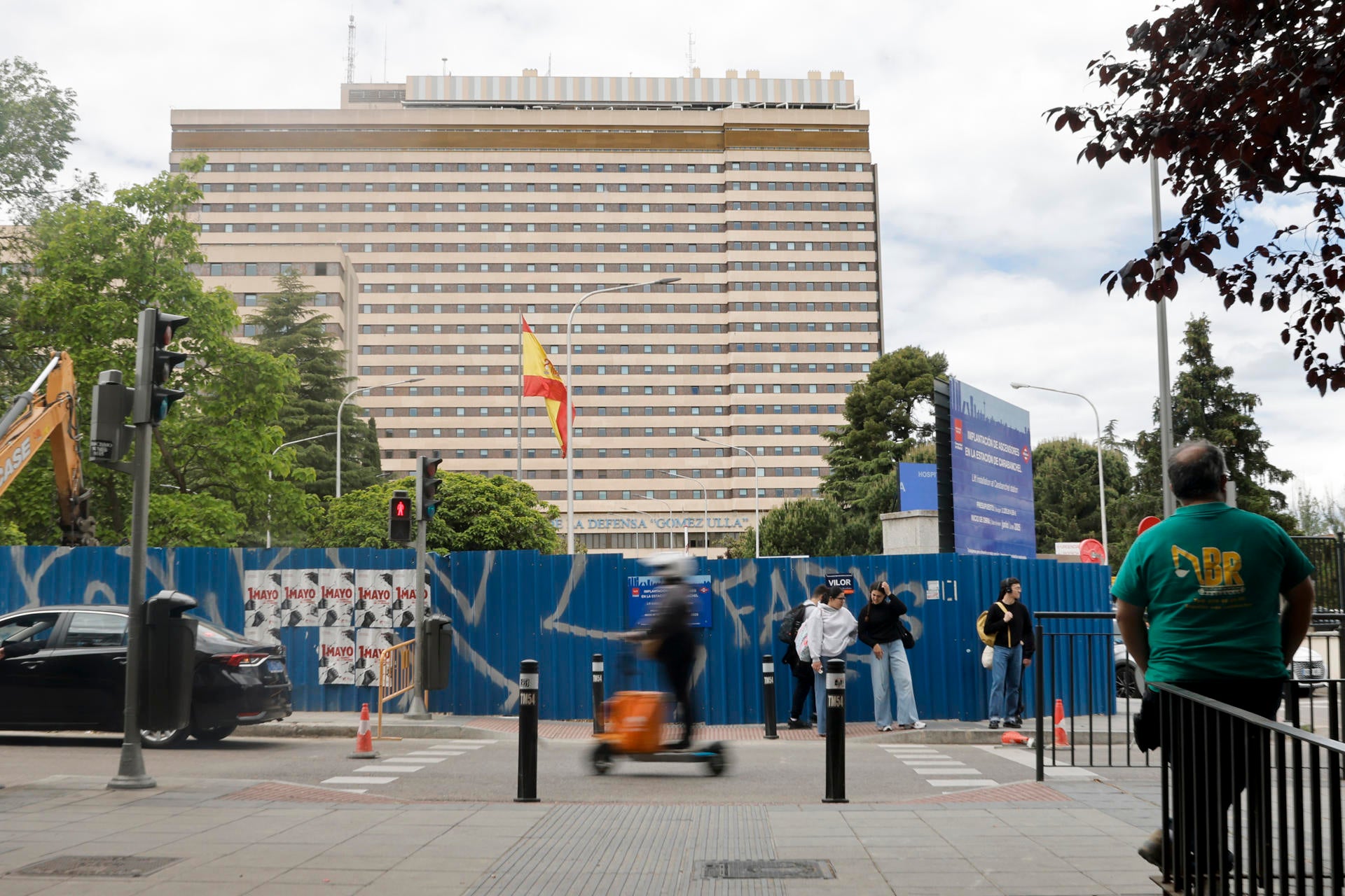 Vista exterior de la Unidad de Aislamiento y Tratamiento de Alto Nivel (Uatan) del Hospital Gómez Ulla en Madrid. Vista exterior de la Unidad de Aislamiento y Tratamiento de Alto Nivel (Uatan) del Hospital Gómez Ulla en Madrid.