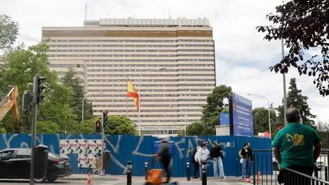 Vista exterior de la Unidad de Aislamiento y Tratamiento de Alto Nivel (Uatan) del Hospital Gómez Ulla en Madrid. Vista exterior de la Unidad de Aislamiento y Tratamiento de Alto Nivel (Uatan) del Hospital Gómez Ulla en Madrid.