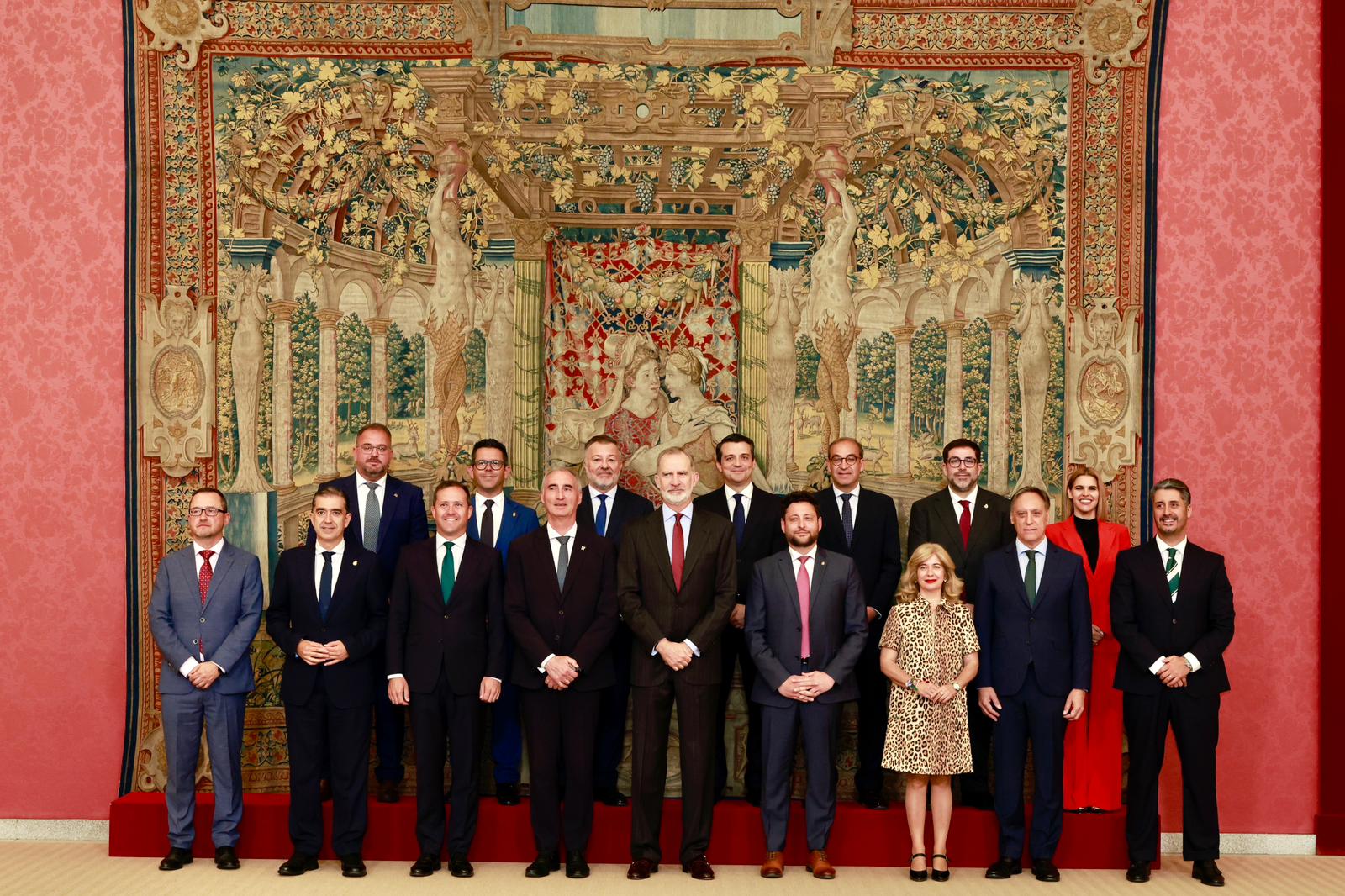 Felipe VI recibe en El Pardo a los alcaldes del Grupo de Ciudades Patromonio de la Humanidad en España Felipe VI recibe en El Pardo a los alcaldes del Grupo de Ciudades Patromonio de la Humanidad en España