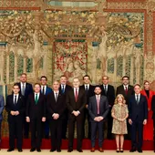 Felipe VI recibe en El Pardo a los alcaldes del Grupo de Ciudades Patromonio de la Humanidad en España Felipe VI recibe en El Pardo a los alcaldes del Grupo de Ciudades Patromonio de la Humanidad en España