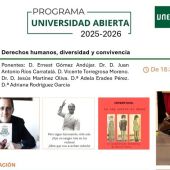 La mesa redonda 'Derechos humanos, diversidad y convivencia' con Ernest Gómez Andújar clausura el sexto curso del Aula UNED Torrevieja