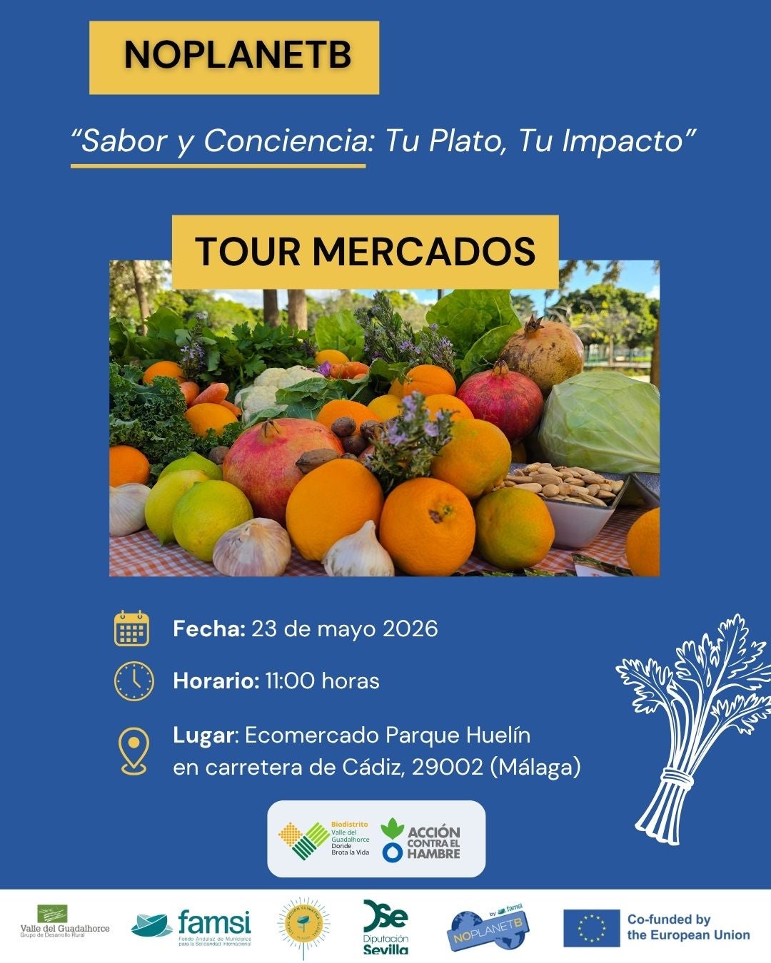 Jornada de concienciación y degustación de productos ecológicos y locales para mitigar el cambio climático Jornada de concienciación y degustación de productos ecológicos y locales para mitigar el cambio climático